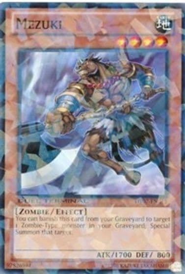 Mezuki Duel Terminal 7 Yu-Gi-Oh! card