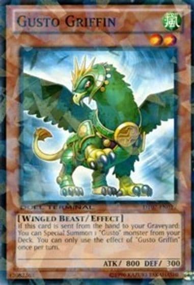 Gusto Griffin Duel Terminal 7 Yu-Gi-Oh! card