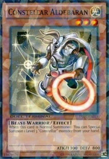 Constellar Aldebaran Duel Terminal 7 Yu-Gi-Oh! card