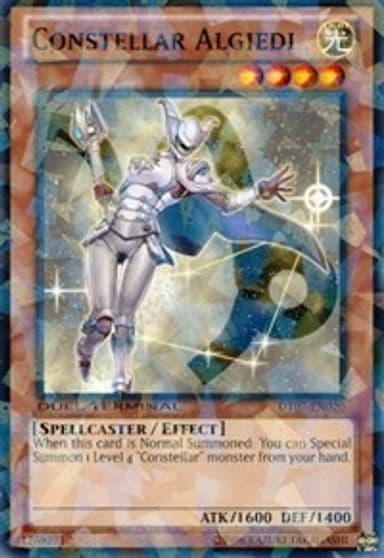 Constellar Algiedi Duel Terminal 7 Yu-Gi-Oh! card