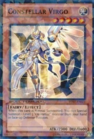 Constellar Virgo Duel Terminal 7 Yu-Gi-Oh! card
