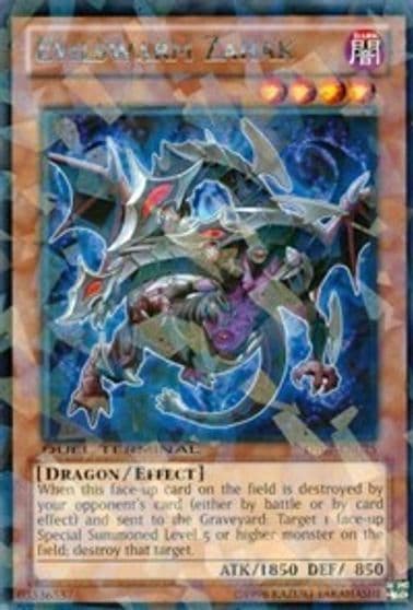 Evilswarm Zahak Duel Terminal 7 Yu-Gi-Oh! card