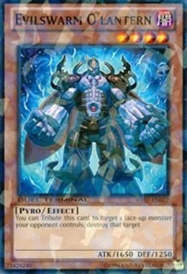 Evilswarm Olantern Duel Terminal 7 Yu-Gi-Oh! card