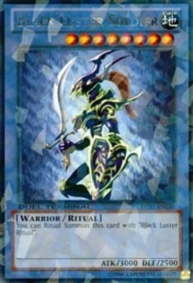 Black Luster Soldier Duel Terminal 7 Yu-Gi-Oh! card
