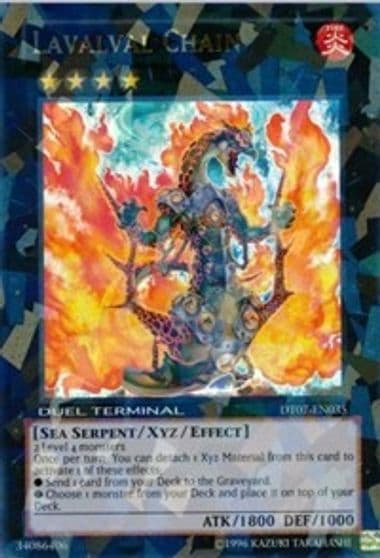 Lavalval Chain Duel Terminal 7 Yu-Gi-Oh! card