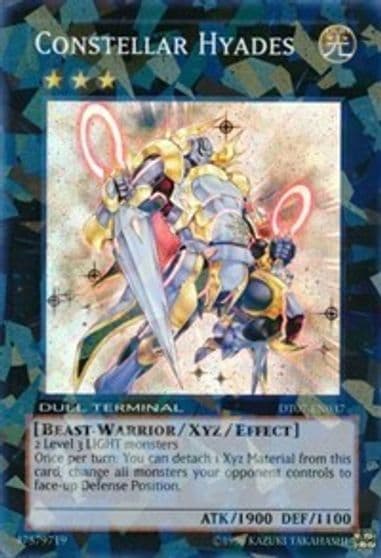 Constellar Hyades Duel Terminal 7 Yu-Gi-Oh! card