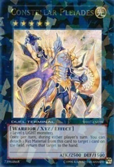 Constellar Pleiades Duel Terminal 7 Yu-Gi-Oh! card