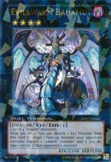 Evilswarm Bahamut Duel Terminal 7 Yu-Gi-Oh! card