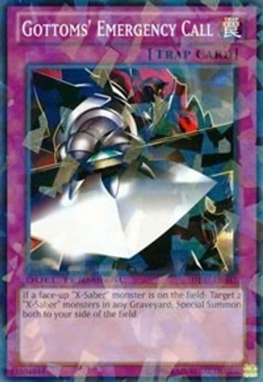 Gottoms Emergency Call Duel Terminal 7 Yu-Gi-Oh! card