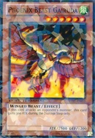 Phoenix Beast Gairuda Duel Terminal 7 Yu-Gi-Oh! card