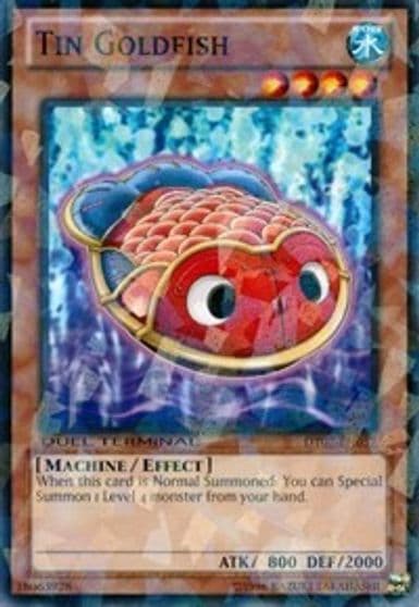 Tin Goldfish Duel Terminal 7 Yu-Gi-Oh! card