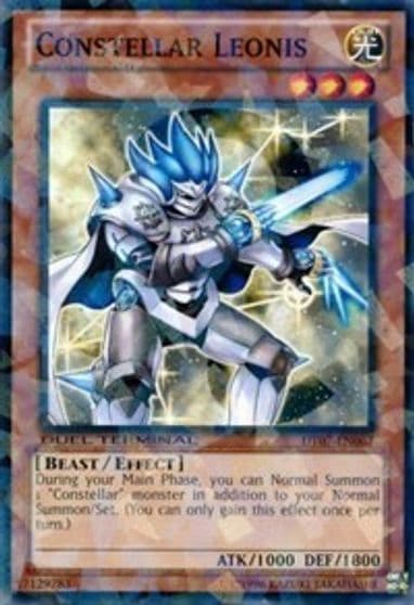 Constellar Leonis Duel Terminal 7 Yu-Gi-Oh! card
