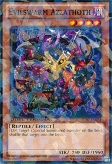 Evilswarm Azzathoth Duel Terminal 7 Yu-Gi-Oh! card