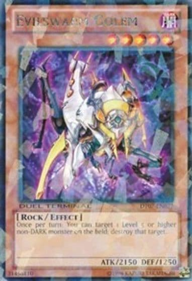 Evilswarm Golem Duel Terminal 7 Yu-Gi-Oh! card