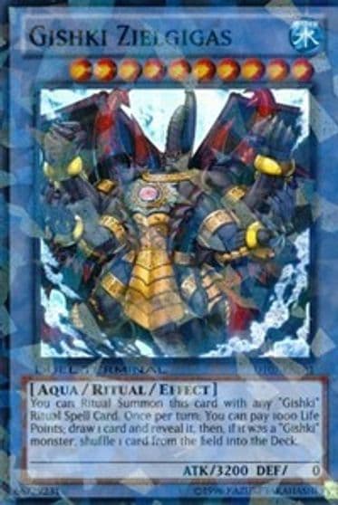 Gishki Zielgigas Duel Terminal 7 Yu-Gi-Oh! card