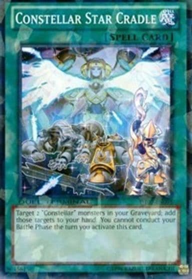 Constellar Star Cradle Duel Terminal 7 Yu-Gi-Oh! card