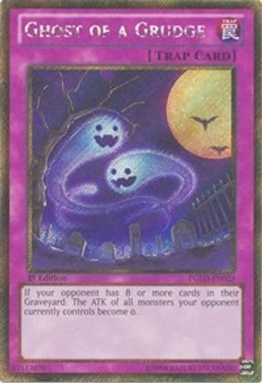 Ghost of a Grudge Premium Gold Yu-Gi-Oh! card
