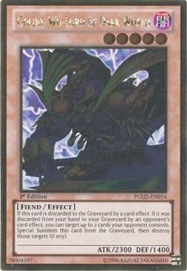 Goldd Wu Lord of Dark World Premium Gold Yu-Gi-Oh! card