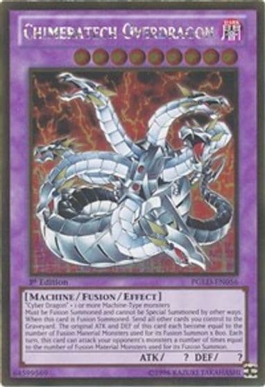 Chimeratech Overdragon Premium Gold Yu-Gi-Oh! card