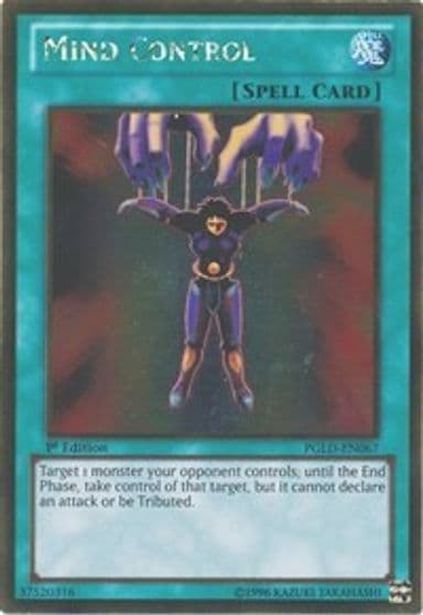 Mind Control Premium Gold Yu-Gi-Oh! card