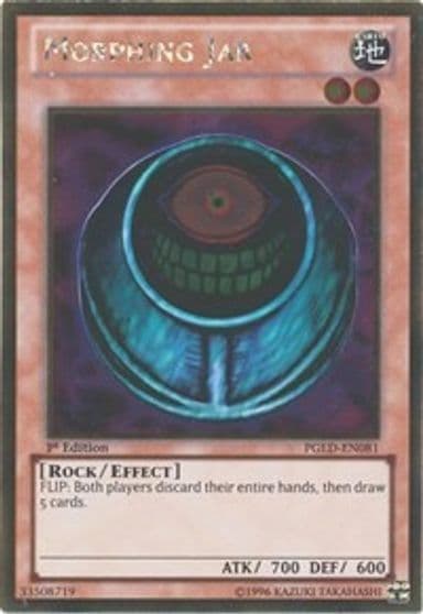 Morphing Jar Premium Gold Yu-Gi-Oh! card