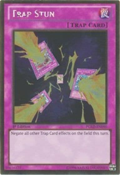Trap Stun Premium Gold Yu-Gi-Oh! card