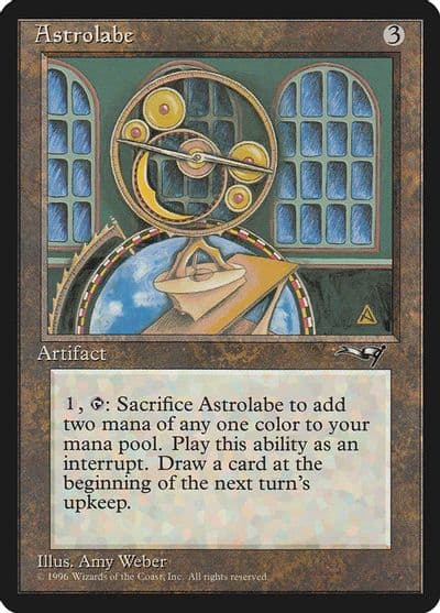 Astrolabe Globe Alliances Magic card
