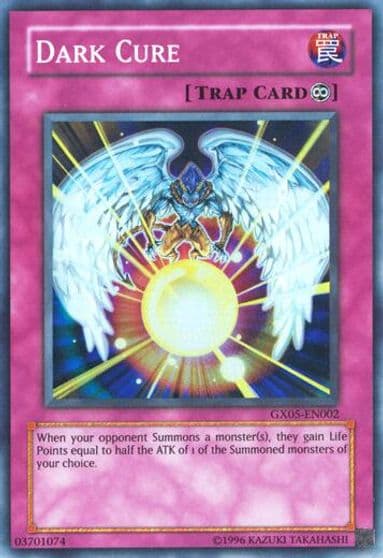 Dark Cure Yu-Gi-Oh! GX Tag Force Evolution Promo Yu-Gi-Oh! card