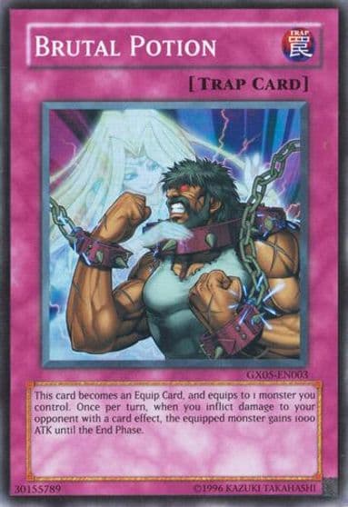 Brutal Potion Yu-Gi-Oh! GX Tag Force Evolution Promo Yu-Gi-Oh! card