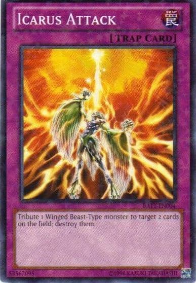 Icarus Attack Starfoil Battle Pack Tournament Prize Cards Yu-Gi-Oh! card