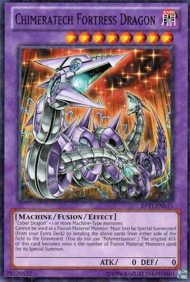 Chimeratech Fortress Dragon Starfoil Battle Pack Tournament Prize Cards Yu-Gi-Oh! card