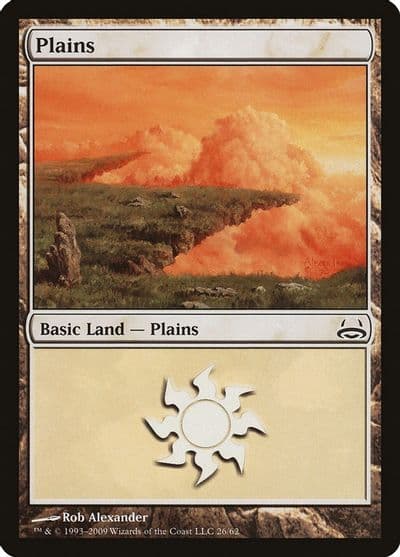 Plains 26 Duel Decks: Divine vs. Demonic Magic card