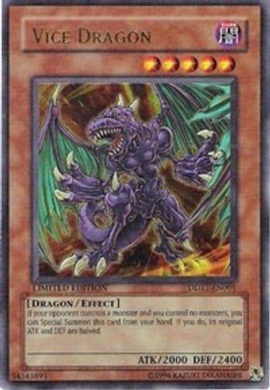 Vice Dragon Promo Raging Battle SE Yu-Gi-Oh! card