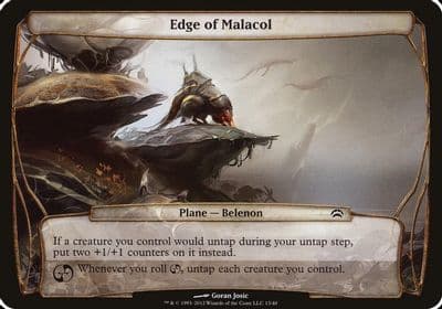 Edge of Malacol Planechase 2012 Oversize Cards Magic card