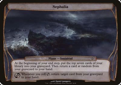 Nephalia Planechase 2012 Oversize Cards Magic card