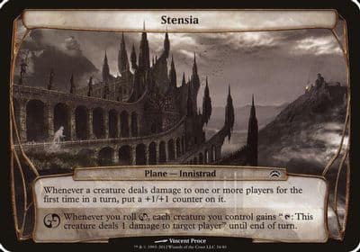 Stensia Planechase 2012 Oversize Cards Magic card