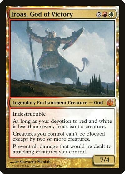 Iroas God of Victory Journey Into Nyx Magic card