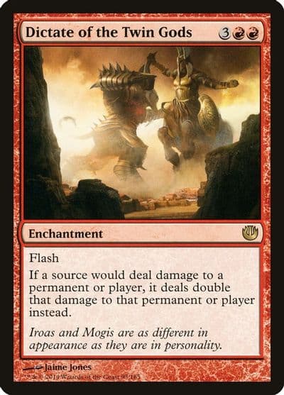 Dictate of the Twin Gods Journey Into Nyx Magic card