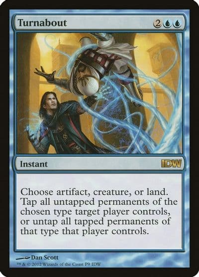 Turnabout IDW Comics 2012 Media Promos Magic card