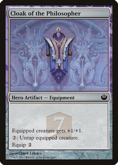 Cloak of the Philosopher Hero's Path Promos Magic card