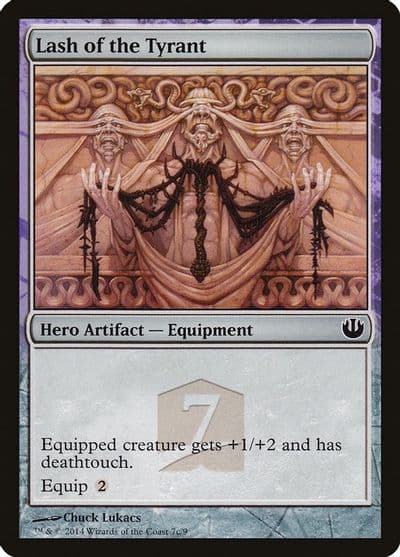 Lash of the Tyrant Hero's Path Promos Magic card