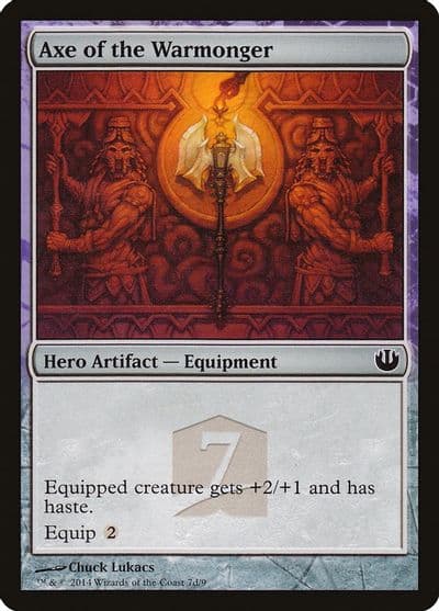 Axe of the Warmonger Hero's Path Promos Magic card
