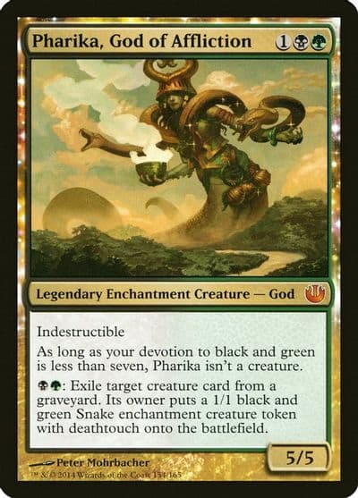 Pharika God of Affliction Journey Into Nyx Magic card