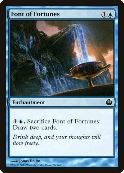 Font of Fortunes Journey Into Nyx Magic card