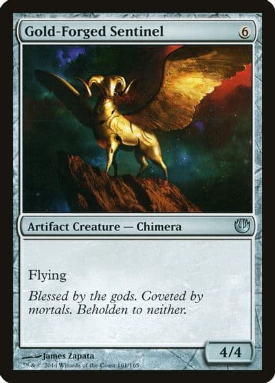 Gold Forged Sentinel Journey Into Nyx Magic card