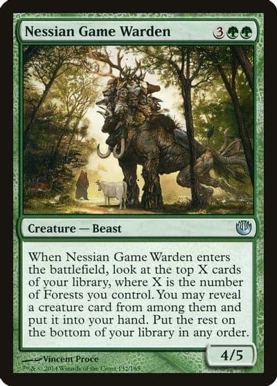 Nessian Game Warden Journey Into Nyx Magic card