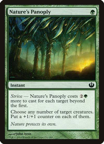 Natures Panoply Journey Into Nyx Magic card