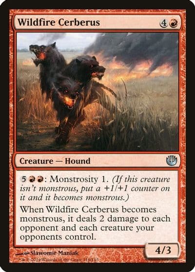 Wildfire Cerberus Journey Into Nyx Magic card