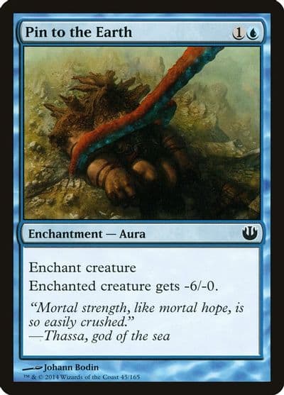 Pin to the Earth Journey Into Nyx Magic card