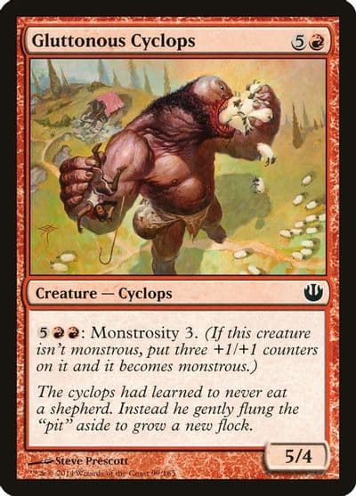 Gluttonous Cyclops Journey Into Nyx Magic card